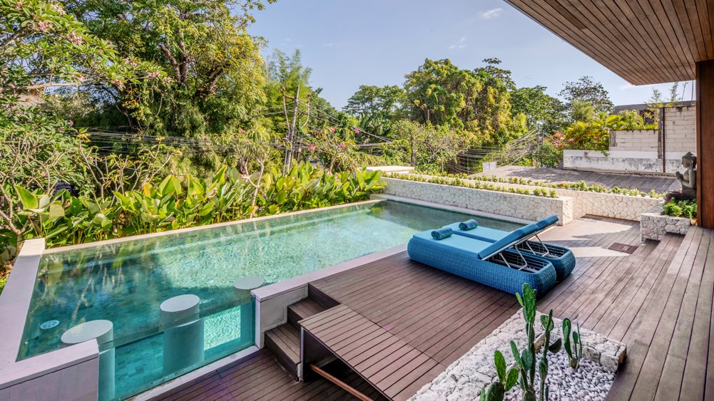 Elite Havens - The Atma Bali - Relaxing pool area